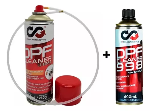 Dpf Cleaner Via Tanque + Limpa Catalisador Dpf Clean 3 Em 1