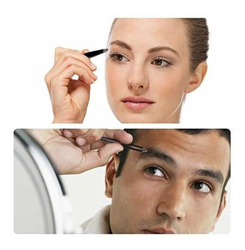 Set De Pinzas Para Cejas 6 Piezas, Kit Profesional De Pinzas