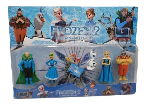 Kit Bonecos Frozen ll no Shoptime