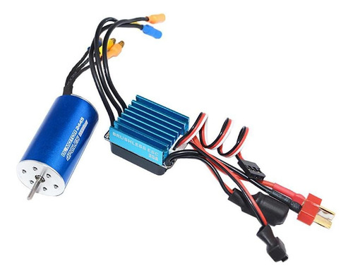 2445 Brushless Motor Y 35a Brushless Esc Para 1/14 1/16 Rc