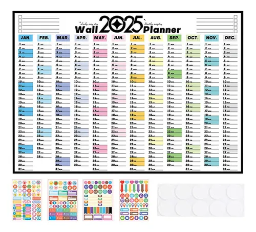 comprar Para Calendario 2025 Calendario De Pared 2025 Grande