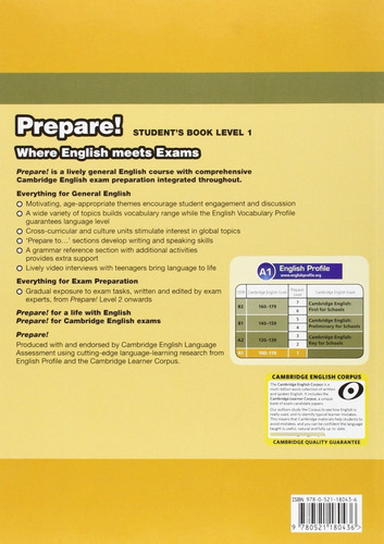 Cambridge English Prepare 1 Student S Book
