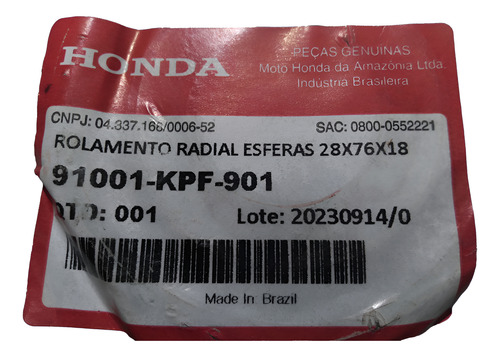 Ruleman Bancada Original Honda Tornado Twister