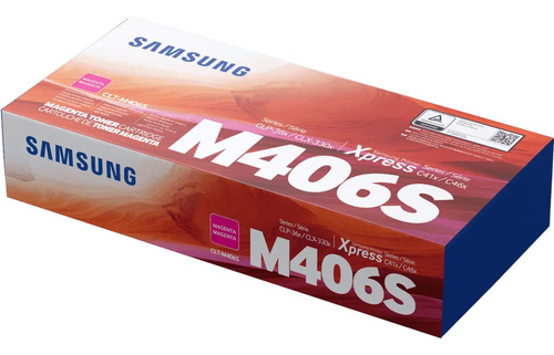 Cartucho De Tóner Samsung Clt-m406s Magenta