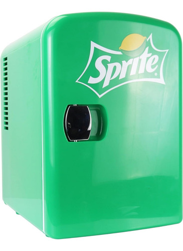 Mini Refrigerador Sprite Portable Frigobar 4 Lts 6 Latas Verde
