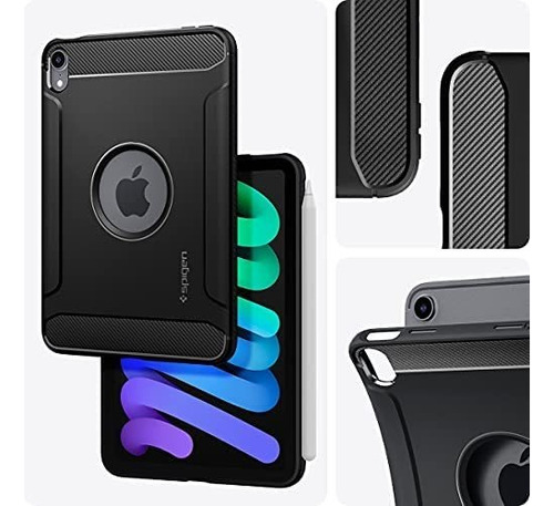 Spigen Rugged Armor - Funda Para iPad Mini 6 2021