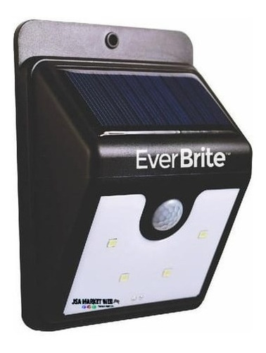 Luz Led Exterior Energia Solar Sensor Movimiento Ever Brite