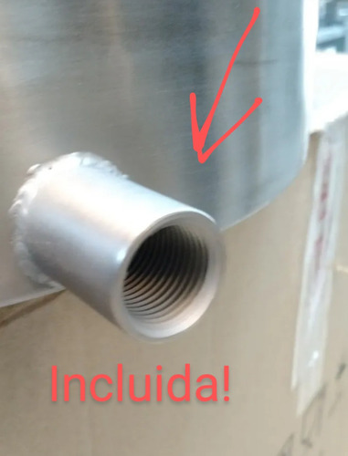 Olla Acero Inoxidable 100 Lts Para Cerveza Artesanal Y Otros