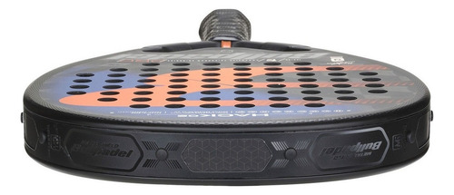 Pala Padel Bullpadel Hack 02 Pro Azul Eléctrico/naranja/negro/gris Plata