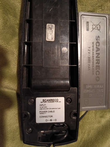 Mando Remoto Scanreco Para Grúa Hidráulica Con 2 Bat,cargad. (Usado)