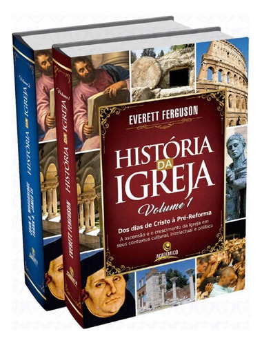 Kit História Da Igreja (2 Volumes) Everett Fergunson Central