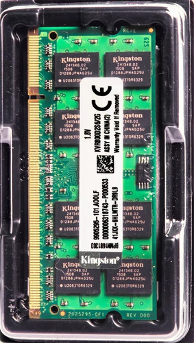 Memória Kingston Ddr2 2gb 800 Mhz Notebook 16 Chips Kitc/30