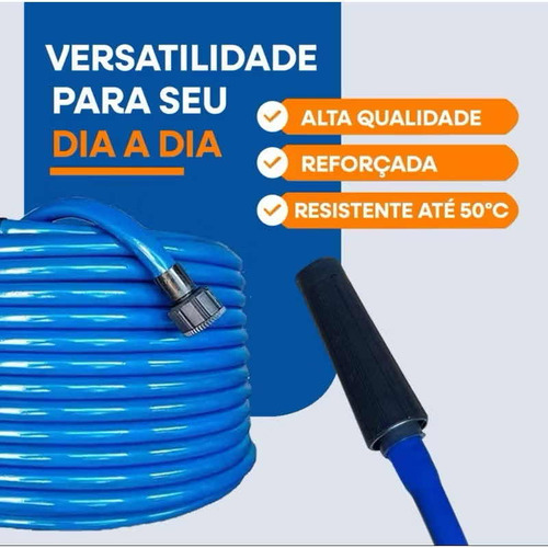 Mangueira Jardinagem 20 Metros Reforçada E Resistente