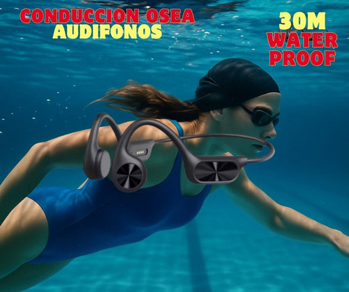 Audifonos Deportivos Nadar Resistente Agua Conduccion Osea