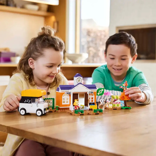 Lego Animal Crossing Concierto De Totakeke La Plaza 550pcs