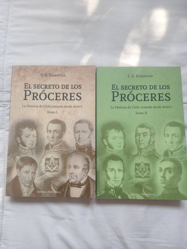 Novela Histórica Chile Colonial Secreto, 2 Tomos,392 P-426 P