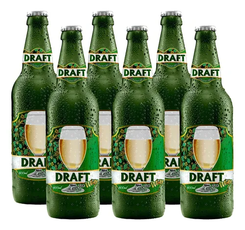 6 Draft Chopp De Vinho 600ml Original White Forbes Coquetel