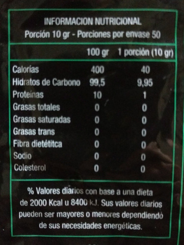 Imagen 2 de 2 de Azúcar Rubia Orgánica Mamá Teresa 500gr