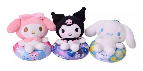 Llavero Peluche  Sanrio My Melody Kuromi Cinn En Salvavidas 