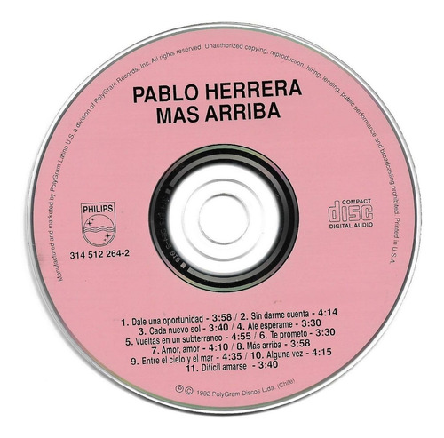 Pablo Herrera - Más Arriba ( Detalle)