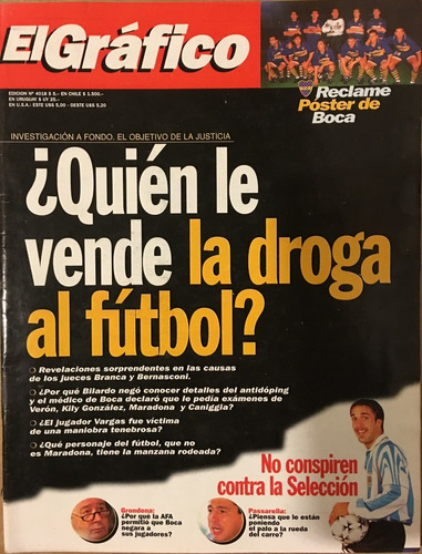 El Gráfico, N° 4018  Revista Fútbol Argentino, Cb