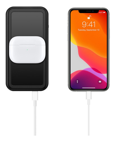 Cargador Inalambrico Mophie Xl 10.000mah Powerbank Usb Pd