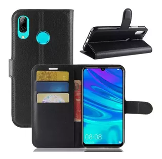 Capa Capinha Carteira Flip Couro Huawei P30 Lite Tela 6.15