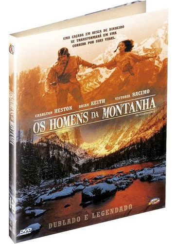 Os Homens Da Montanha - Dvd - Charlton Heston - Brian Keith