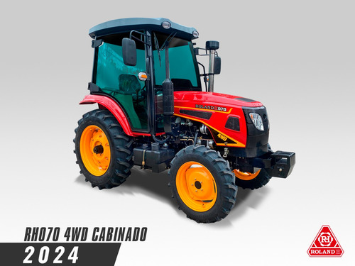 Tractor Roland H070 4wd C/ Cabina - Ruedas Agrícolas