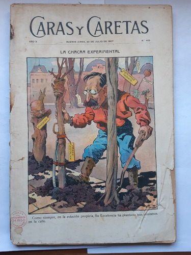 Caras Y Caretas 459 / 1907 / Páginas Infantiles Profecías De