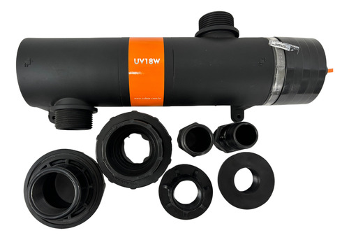 Filtro Uv Quartzo Cubos 18w De 1 Polegada Lagos Até 3500l