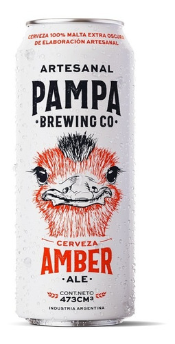 Cerveza Pampa Amber Ale 473cc 