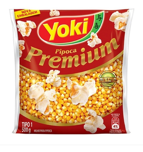 Pochoclos Pipoca Premium Yoki Brasil . Pilão Melitta Tapioca