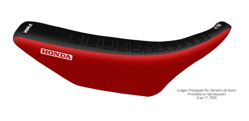 Funda De Asiento Honda Cr 125 Cr 250 Modelo Hf Antideslizante Grip Fmx Covers Tech Linea Premium Fundasmoto Bernal