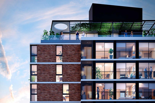 Imagen 9 de 16 de Torre Firenze | Venta Apartamento 1 Dormitorio A Estrenar En La Blanqueada | Vivienda Promovida | En Obra - Estrena 2023 | Oportunidad De Inversión En Pozo!