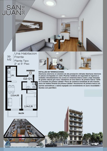Imagen 1 de 4 de Departamento - Echesortu