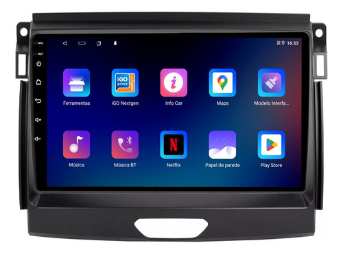 Multimidia Ranger 16/21 9p Adak Octa Android Carplay 4/64gb