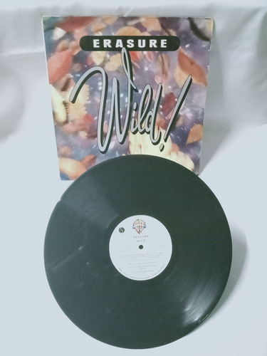 Lp Disco De Acetato De Erasure Wild (Usado)