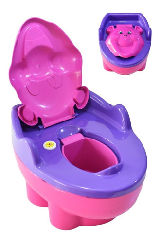 Imagem 2 de 6 de Troninho Peniquinho Pinico Musical Infantil 2 Em 1