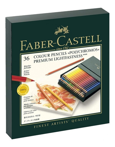 Lápiz De Color Polychromos Faber Castell 36 Colores