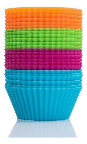 Moldes De Silicona Para Hornear Magdalenas Webake, Reutiliza