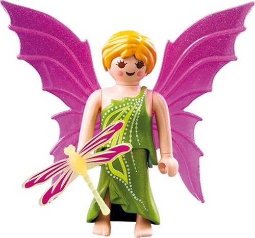 Playmobil Serie 2 Nena Hada Hadas Con Libelula Gigante