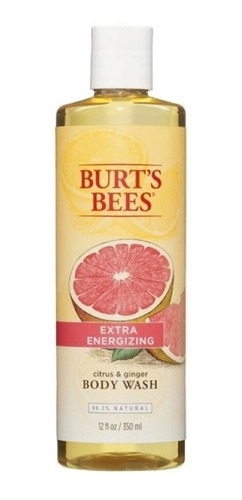 Burts Bees Extra Energizing Citrus & Ginger Body Wash 350ml