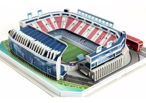 Estadio 3d Vicente Calderon Rompecabezas 3d Puzzle Estadio