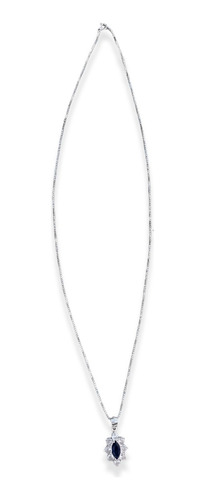 Imagen 3 de 4 de Collar De Plata De Ley 925 Modelo Nilam