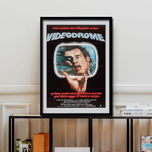 Cuadro Cine Videodrome David Cronenberg Peliculas Posters 