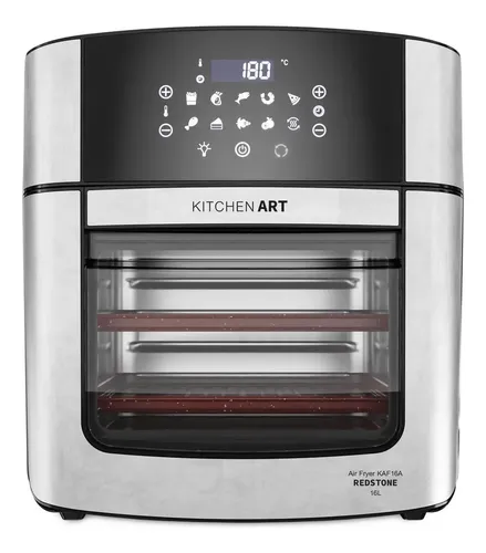Air Fryer Kitchen Art 16l 4 Em 1 Espeto Rotisserie Kaf16a Prateado 127v