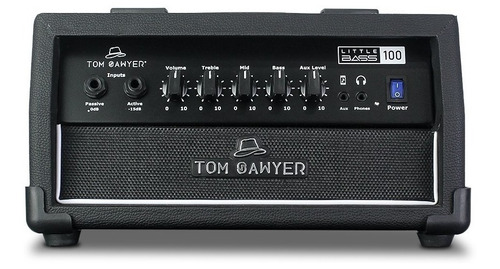 Cabeçote Para Baixo Tom Sawyer Little Bass 100 Preto