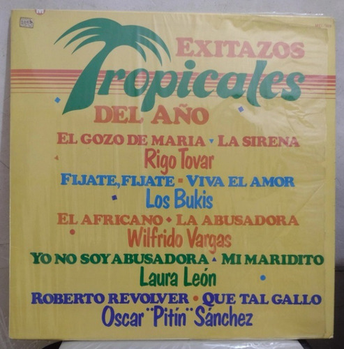 Lp Exitazos Tropicales Del Año Vinyl Los Bukis Laura Leon (Usado)
