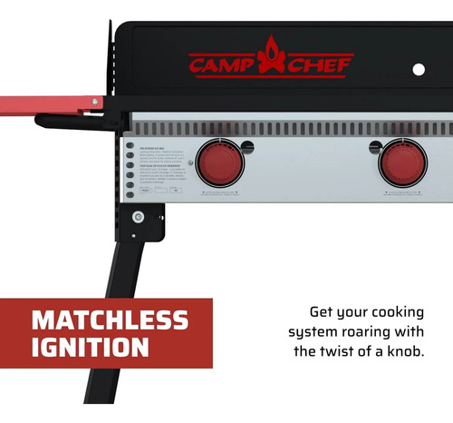 Asador De Gas Camp Chef Pro 90x Portatil Poderoso Versatil